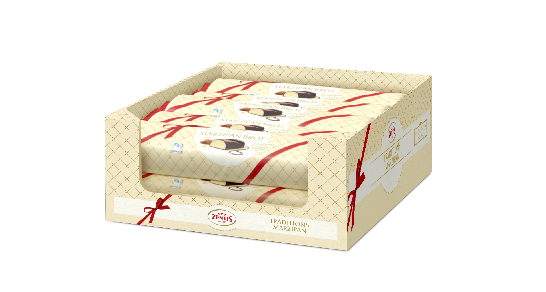 Zentis Marzipan Barren 500g, 12er Karton