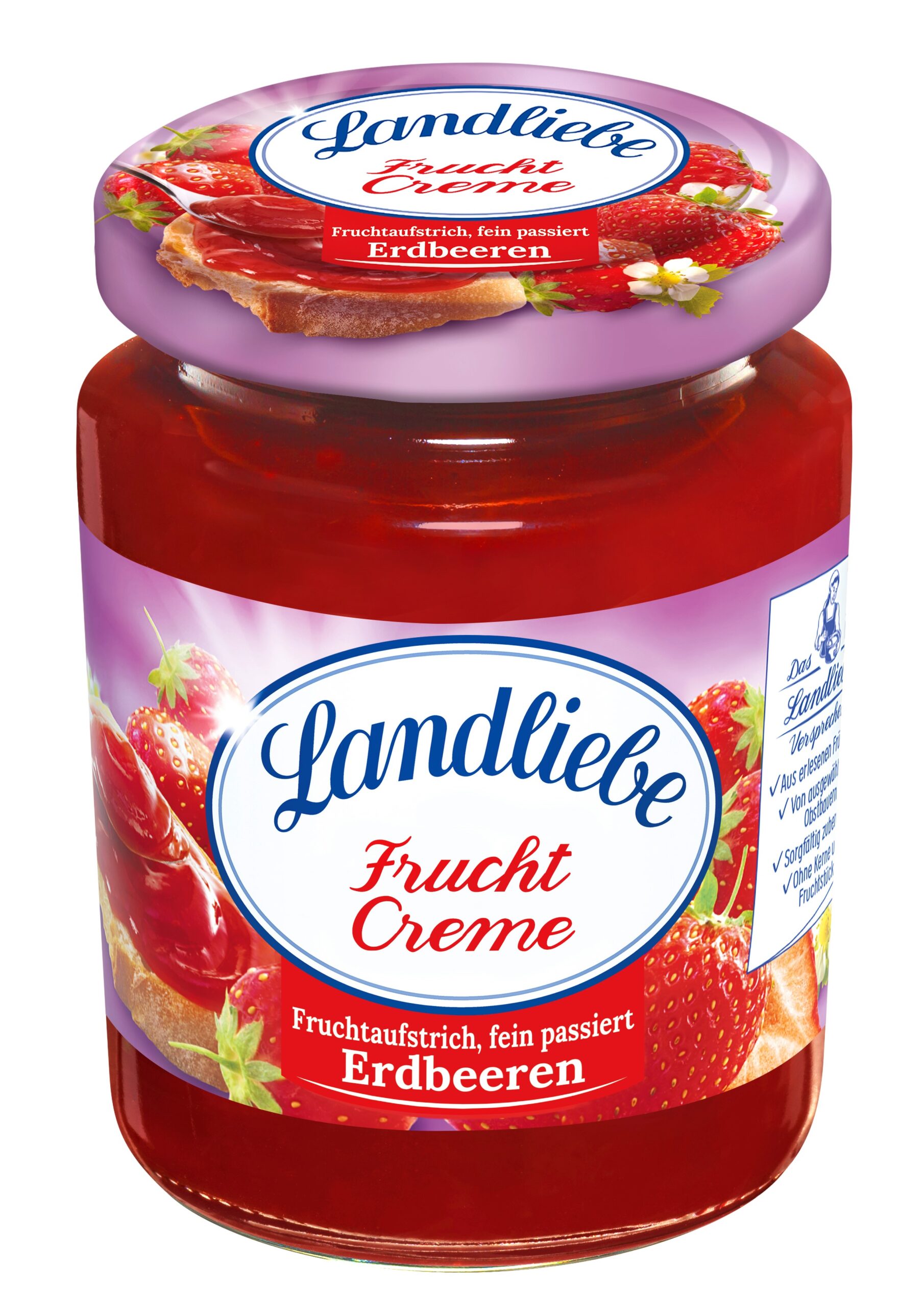 Landliebe Fruchtcreme, Erdbeeren