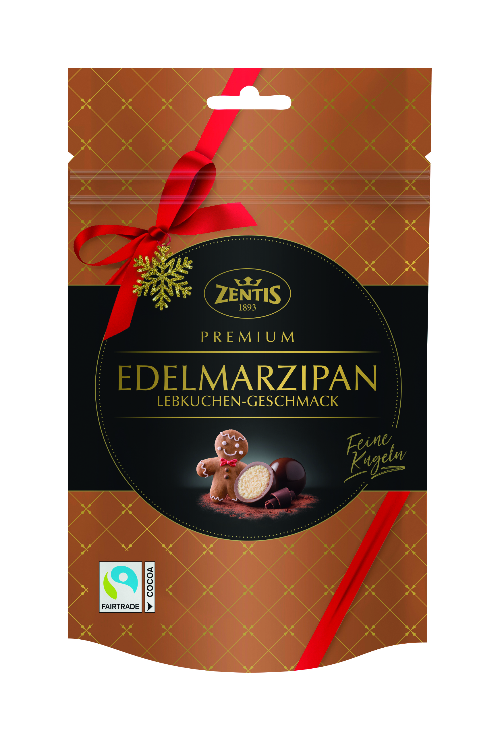Edelmarzipan Kugeln Lebkuchen