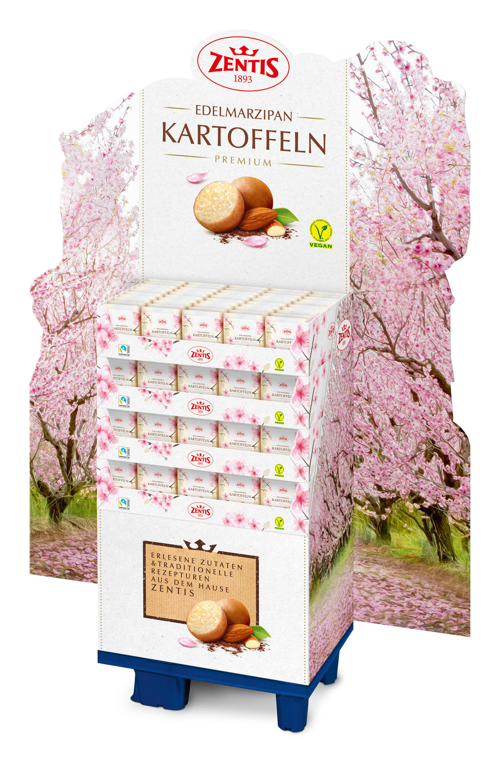 Edel-Marzipan Kartoffeln Frühjahr 200er Display
