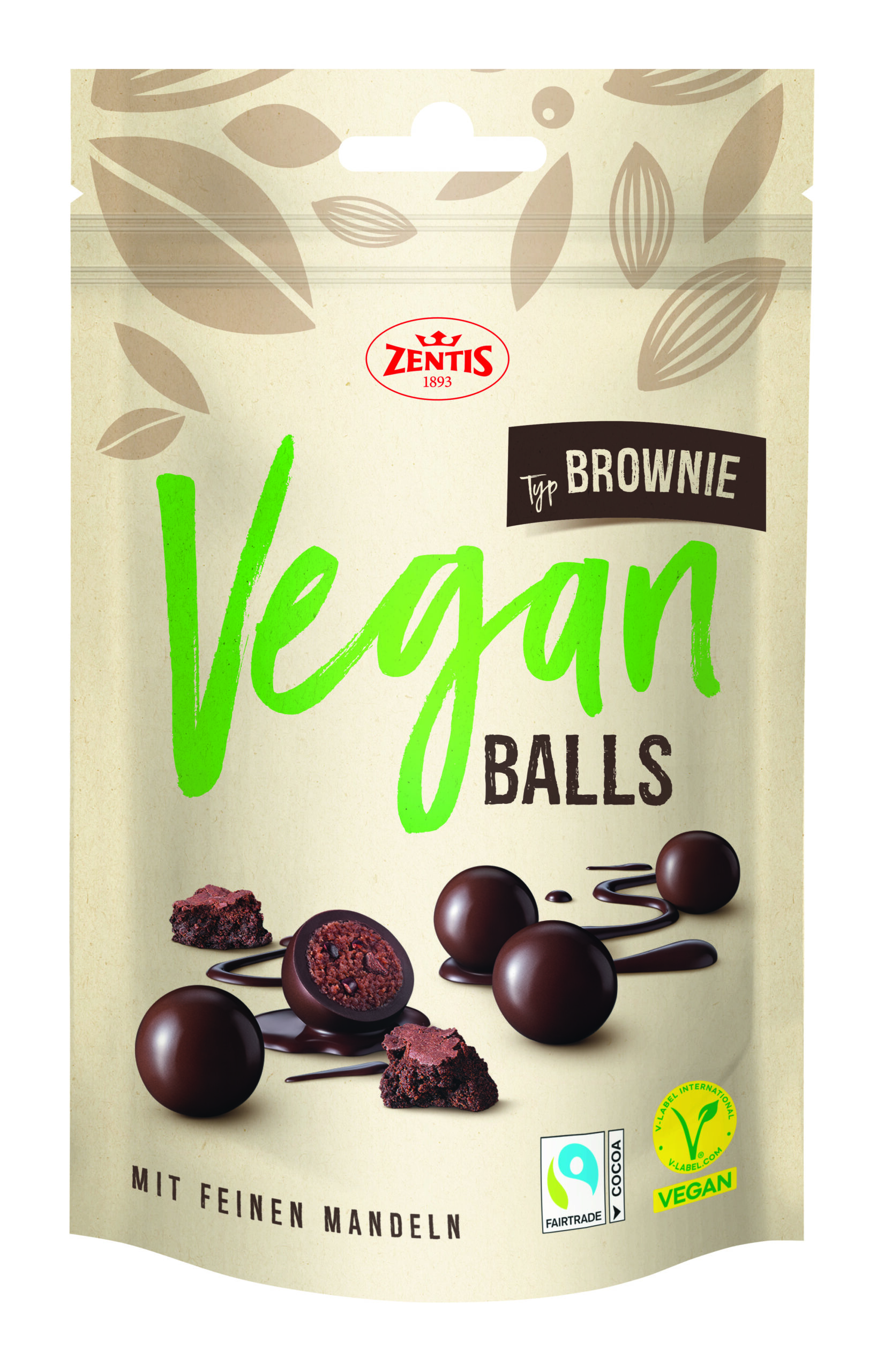 Zentis VeganBalls Choco Brownie