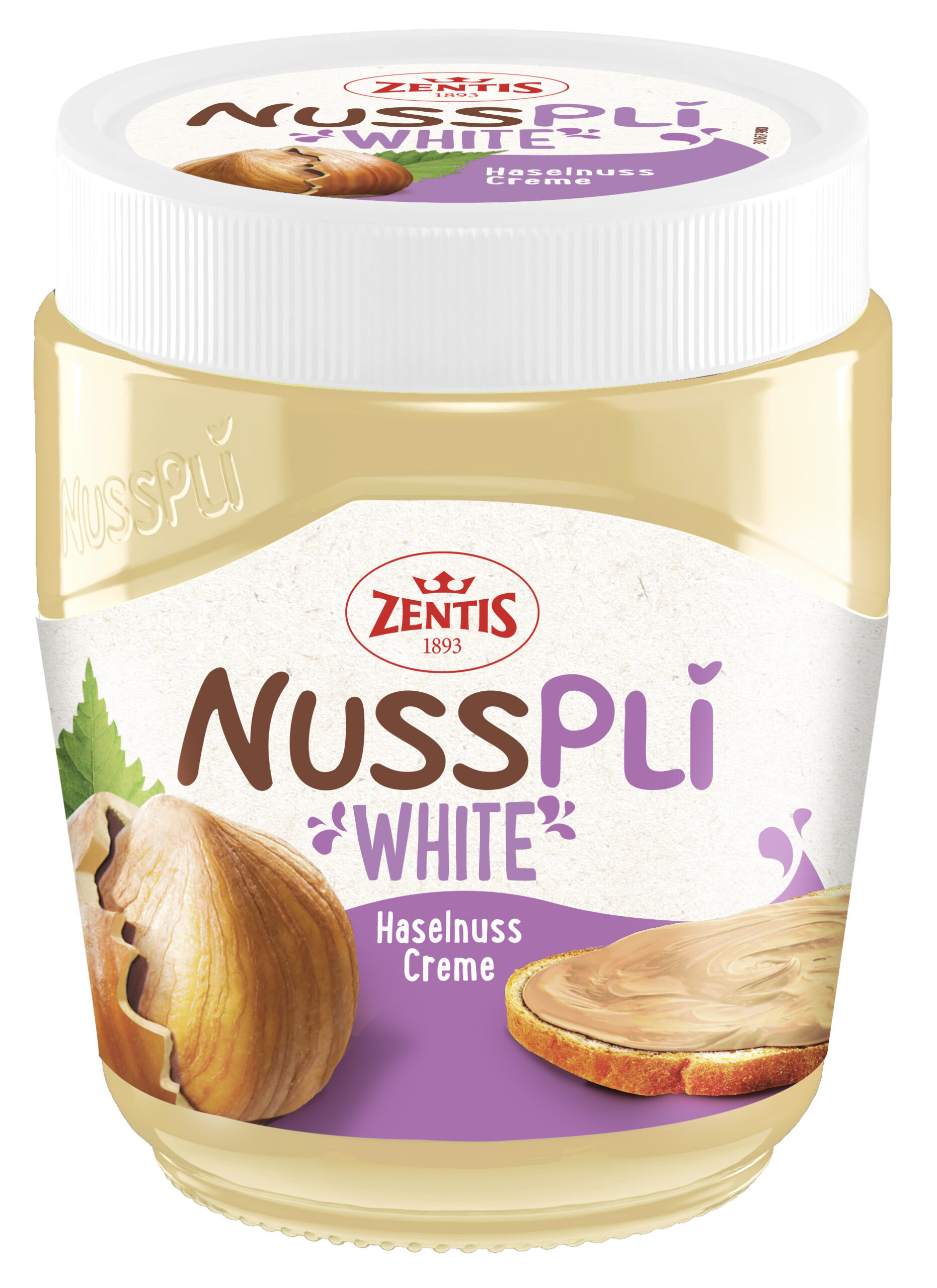 Zentis Nusspli WHITE, 300g